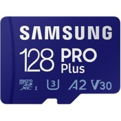 Resim Samsung PRO Plus 128GB MicroSDXC Hafıza Kartı MB-MD128KA Samsung