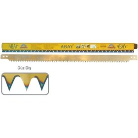 Resim Abay Geniş Kolastar Testere Ağzı - Düz Diş 53 Cm Tdrtr 