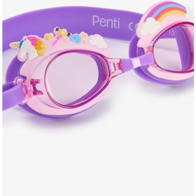 Resim Penti Kız Çocuk Unicorn Deniz Gözlüğü Çok Renkli 