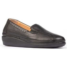 Resim Dr.Soft Kadın Hakiki Deri Ortopedik Günlük Ayakkabı 103-Siyah 