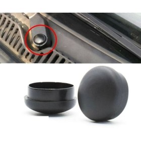 Resim Enva Audi A5 - A6 - A7 - A8 Uyumlu Vida Kapağı Silecek Kolu 2 Adet 