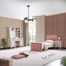 Resim Bonheur Genç Odası Takımı | Karyola Dolap Çalışma Masası 