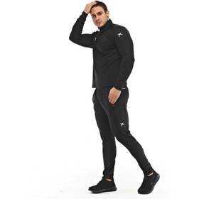 Resim Raru Antrenman Eşofmanı Porrıma Siyah Siyah 