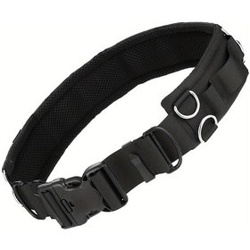 Resim Dashanshop Siyah Ayarlanabilir Dış Mekan Fotoğrafçılık Kemeri D Ring Hafif Tripod Asıcı 