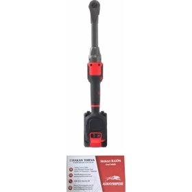 Resim -Arm- Profesyonel Uzun 1/2 Şarjlı Cırcır Somun Sökme Sıkma 