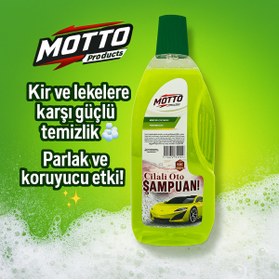 Resim MOTTOLINE MOTTO CİLALI OTO ŞAMPUANI 1 L 