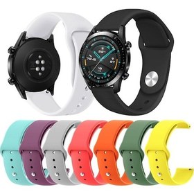Resim Huawei Watch Gt1 Gt2 Gt3 46 Mm Sport Yumuşak Silikon Kordon Kayış (420662662) 