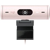 Resim Logitech Brio 500 960-001421 Full HD 1080p/30 Fps Mikrofonlu Pembe Webcam Logitech