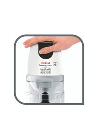 Resim Mb470b Masterchop Powelix Maxi 4 Bıçaklı Rondo Ve Doğrayıcı, 1.5 L Hazne, 500 W, Beyaz - 1500637071 Siyah 