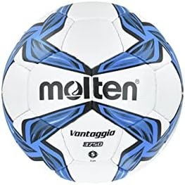 Resim Molten Beyaz Futbol Topu F5V3750 Mac Topu Fifa Quality Parlak Pu Deri 