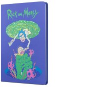 Resim RICK AND MORTY SERT KAPAK BUTIK DEFTER MOR 