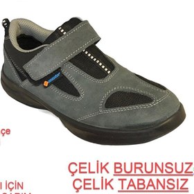 Resim Master Çelik Burunsuz Süet İş Ayakkabısı - 4 