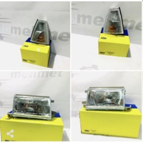 Resim Tofaş Uyumlu Slx Far sinyal Takım Sağ Sol Mako Sağ-Sol Far 