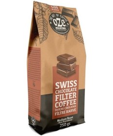 Resim Oze Çikolata Aromalı Filtre Kahve 2'li 250G French Press 