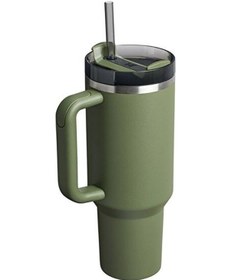 Resim Stanley The Quencher Flowstate Tumbler Pipetli Termos Bardak 1,18l Yeşil 