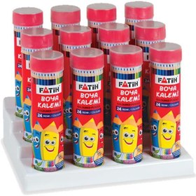 Resim Fatih Kuru Boya Metal Tüp Kutu Tam Boy 24 Renk 33224 