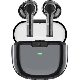 Resim Recci REP-W50 Şeffaf Tasarım Hi-Fi Ses Kaliteli Bluetooth V5.3 Amber Serisi Kulak Içi Kulaklık 