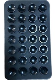 Resim Telefon Vantuz Silikon Öpücük Siyah 