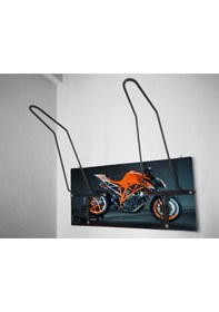 Resim Özel Fotoğraflı Kask Askısı, Motorcu Kask Askısı, Personalv74 