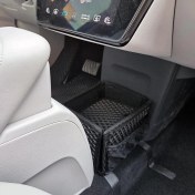 Resim Togg T10F Konsol Arası Organizer Çanta Fileli Eşya Koyma Kutusu Bod Siyah 