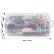 Resim Gaojunshop01 830 Uno R3 Elektronik Seti Güç Modülü Breadboard Potansiyometre 