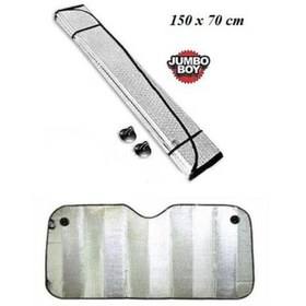 Resim BTM OTOMOTİV Oto Ön Cam Metalize Güneşlik 70×150 CM Büyük Boy Nikel Vantuzlu 