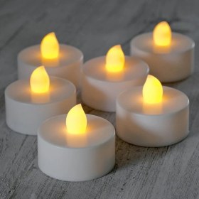 Resim Pilli Tealight Mum 