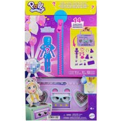 Resim NessiWorld HRD65 Polly Pocket Radyo Temalı Moda Eğlencesi Oyun Seti 