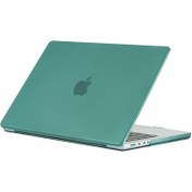 Resim Macbook Pro 13 A1989 A2159 Kılıf Koruma Karbon Desenli Hardcase Kapak 