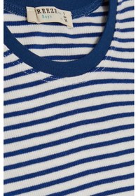 Resim Breeze Girls & Boys Erkek Bebek Uzun Kollu Tişört Çizgili 9 Ay-3 Yaş, Koyu Mavi-koyu Mavi Koyu Mavi 