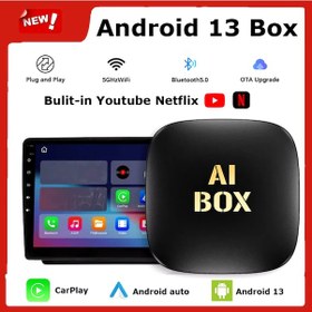 Resim Akıllı Multimedya Kutusu Android 13 16gb Kablosuz Carplay Ai B... 