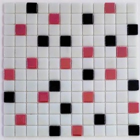 Resim MozaiKristaL Mutfak Tezgah Arası ve Tüm Yaşam Alanları İçin Cam Mozaik. Taş Ölçüleri: 25X25X5 Mm. File Ölçüsü: 31.5X31.5 cm. ( 1 Kutu = 1 m2 Fiyatıdır ) 