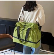 Resim Gateesat Eonothem Geniş Yeşil Seyahat Çantası - Ayarlanabilir Askılı Dayanıklı Bavul Yeşil 