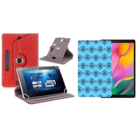 Resim NewFace Lenovo Tab P10 Uyumlu Set Universal Tablet Kılıfı Ve Nano Ekran Koruyucu 