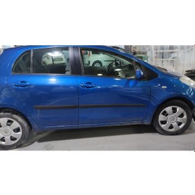 Resim Toyota Uyumlu Yaris Yan Kapı Çıtası Kapı Koruma Bandı Kum Desen 4 Parça 