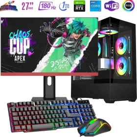 Resim Rogame I5 12400F 16GB Ddr4 1tb M2 12GB RTX3060 27" 165Hz Mon. Oyun Bilgisayarı 