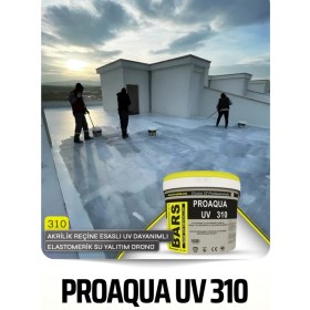 Resim Bars Proaqua Uv 310, Uv Dayanımlı, Süper Elastik, Akrilik Su Yalıtım Malzemesi, Iç ve Dış Mekanlarında, Beton ve Şap Zeminlerde, Seramik, Mermer, Karo Kaplı Zeminlerde, Çatılarda, Dere ve Oluklarda 