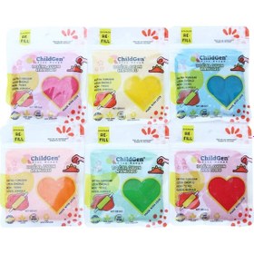 Resim ChildGen Kartuş Oyun Hamuru Seti 6'lı 