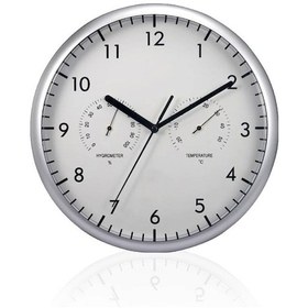 Resim TFA Duvar Saati Termometre Nem Ölçer 