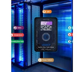 Resim Argekip Iso 27001 Uyumlu Sıcaklık ve Nem Kaydedici Termohigrometre 