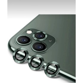 Resim IPHONE 11 Pro / 11 Pro Max / 12 Pro Uyumlu Tempered Glass Kamera Lens Koruyucu 