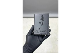 Resim Kemal Atatürk Deri Dikişli Araç Ruhsat Kabı , Motor Ruhsat Kılıfı 