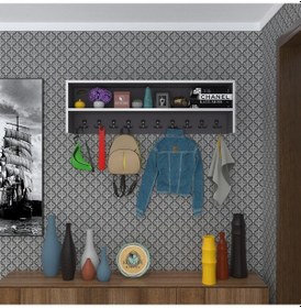 Resim Kenzlife Elbise Askılığı Askılık Zeytuni Gri 35 120 20 Siyah 10 Adet Askı Portmanto Raflı Diğer 