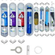 Resim Pws Kapalı Kasa Su Arıtma Cihazı Std 8li Reverse Osmosis Mebran B12+mineral+detox+gümüş İyon 