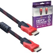 Resim Angel Of Life HDMI Kablo 1.5 Metre 1.4 V Örgülü Kutulu Powermaster 