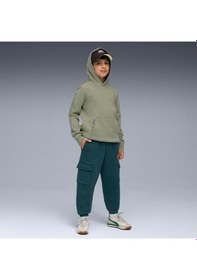 Resim Puma Mid90s Cargo Çocuk Yeşil Eşofman Altı Yeşil 