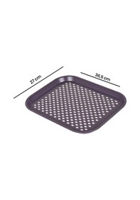 Resim Plastartt Kaymaz Tepsi - Asorti - 36,5x27 Cm Çok Renkli 