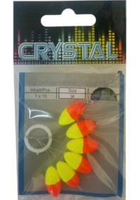 Resim Crystal Renkli Şamandıra Stopper No:5 6'lı 