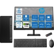 Resim Hp Pro Tower 400 G9 Intel Core I7 14700 48GB Ddr5 4tb SSD 23.8" Fhd Windows 11 Pro Quadro T1000-4GB Masaüstü Bilgisayar 235V5M2EST1000P25 + Zetta USB Bellek 