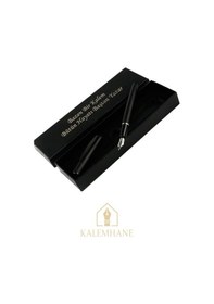 Resim Kalemhane Kişiye Özel Scrikss Dolma Kalem Özel Kutulu Ömür Boyu Garantili Hediye Paketli Siyah 